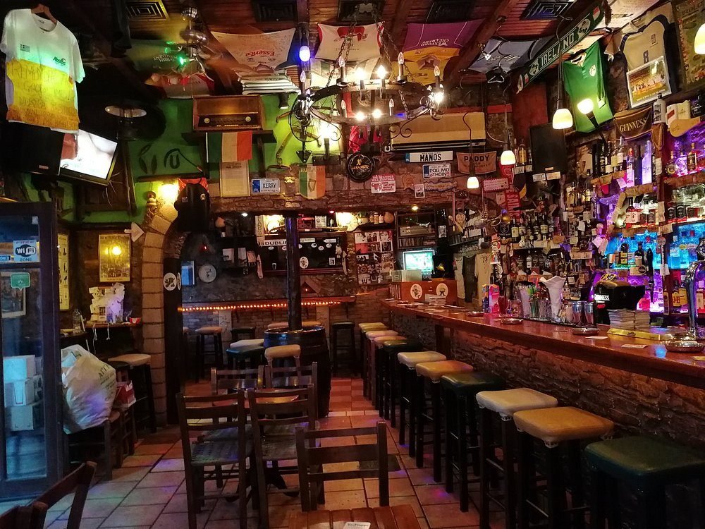 Inside Nostos Irish Cafe Bar